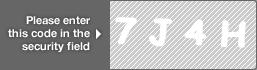 captcha code for visual authentication  number 7 letter J number 4 letter H