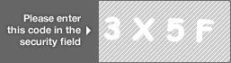 captcha code for visual authentication  number 3 letter X number 5 letter F