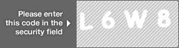 captcha code for visual authentication  letter L number 6 letter W number 8