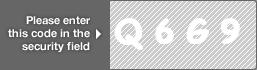 captcha code for visual authentication  letter Q number 6 letter G number 9