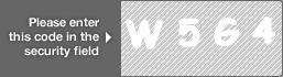 captcha code for visual authentication  letter W number 5 letter G number 4