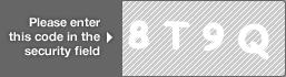 captcha code for visual authentication  number 8 letter T number 9 letter Q