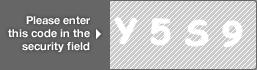 captcha code for visual authentication  letter Y number 5 letter S number 9