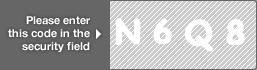 captcha code for visual authentication  letter N number 6 letter Q number 8