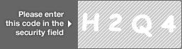 captcha code for visual authentication  letter H number 2 letter Q number 4