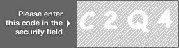 captcha code for visual authentication  letter C number 2 letter Q number 4