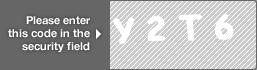 captcha code for visual authentication  letter Y number 2 letter T number 6