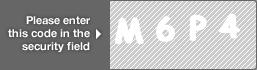 captcha code for visual authentication  letter M number 6 letter P number 4