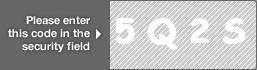 captcha code for visual authentication  number 5 letter Q number 2 letter S