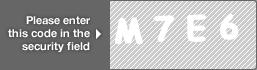 captcha code for visual authentication  letter M number 7 letter E number 6